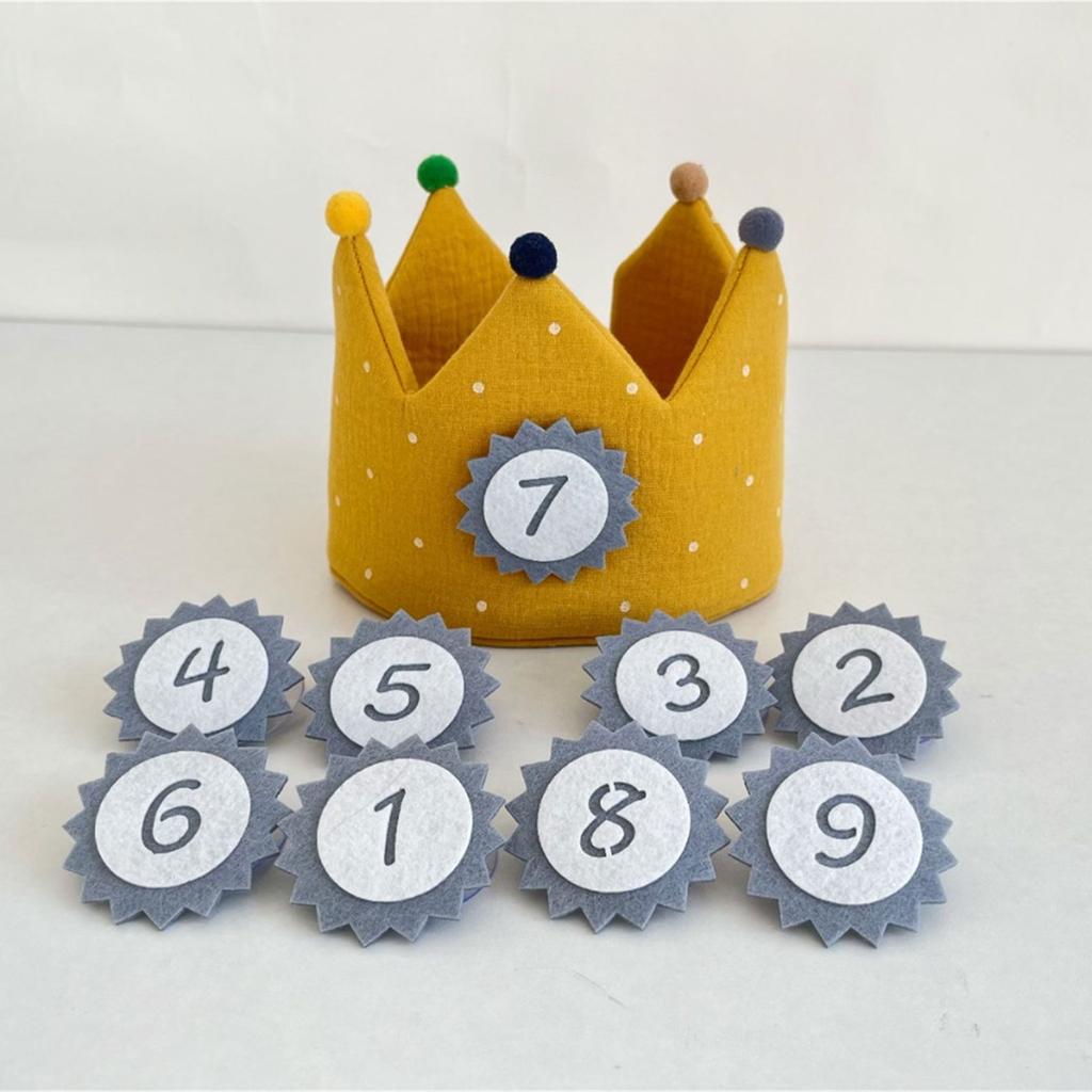 Kids Crown Hat Photography Props Mini Crown Tiara Children Photoshooting Accessories Birthday Party Crownpiece Headwear