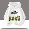 Kids Hoodie The Minions Cartoon Character Walking Print Long Sleeve Sweatshirt Autumn Winter Casual Sport Pullover Tops for Daily Outdoor Activities