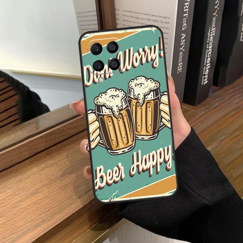 Alcohol Beers Drink Beer Case For Samsung Galaxy M35 M15 M55 M56 M36 M16 M06 M31 M13 M33 M53 M12 M32 M52 M14 M34 M54