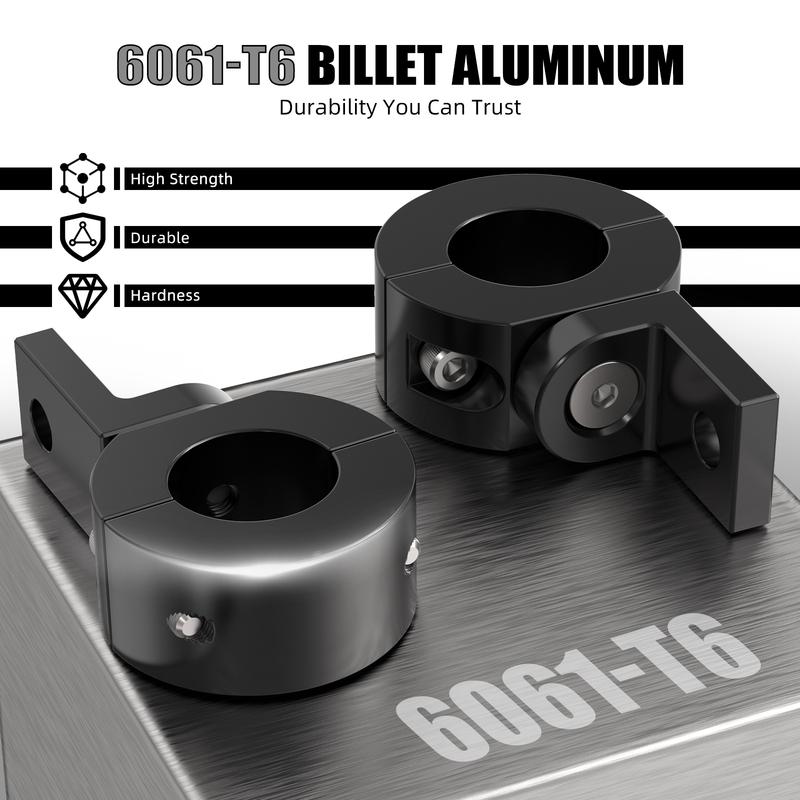 Headlight Bumper Clamp Spotlight For KTM 690 Enduro R 1290 Super Adventure BMW R1250SG R1200GS Yamaha Tenere700 1" Bumper Mount