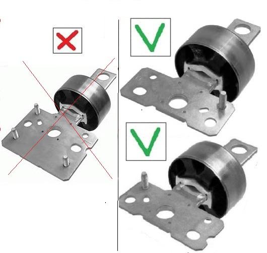 Pressbuchsenabzieher Candy Rear Ford Mondeo mk4, VOLVO S60 S80 V70 XC60 V60 XC60 XC70