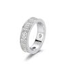 S925 Sterling Silver Moissanite Star Ring - Women's European & American Fashion Diamond Ring