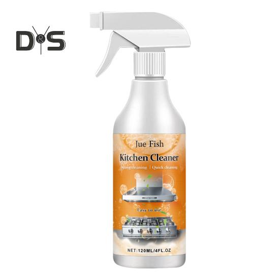 

120 мл пенящееся чистящее средство для ванной комнаты, кухни, стойкие пятна, быстрое и легкое чистящее средство для кухни 120ML