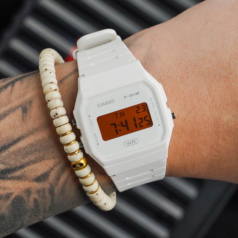 CASIO Customized watch modified series rainbow cheese 200 meters waterproof luminous Quartz same style for men and women CaiHongNaiLao(HuoLiCheng)