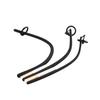 Soft Silicone Urethral Catheter Urethra Dilator Hollow Urethral Plug Probe Tube Threaded Extended Horse Eye Masturbator for Men