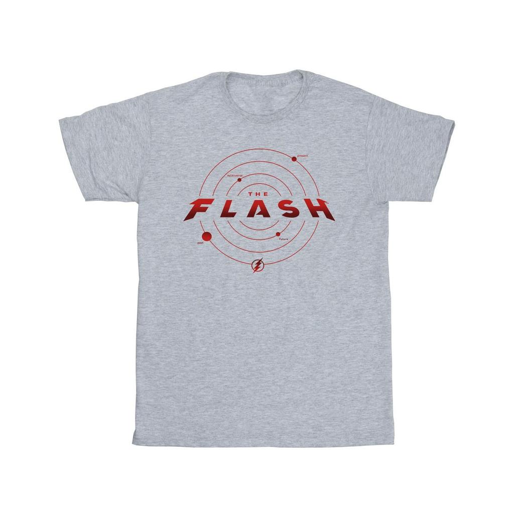 DC Comics Mens The Flash Multiverse Rings T-Shirt