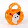 Kids Halloween Pumpkin Candy Bag Gift Bag with Handles 3D Design