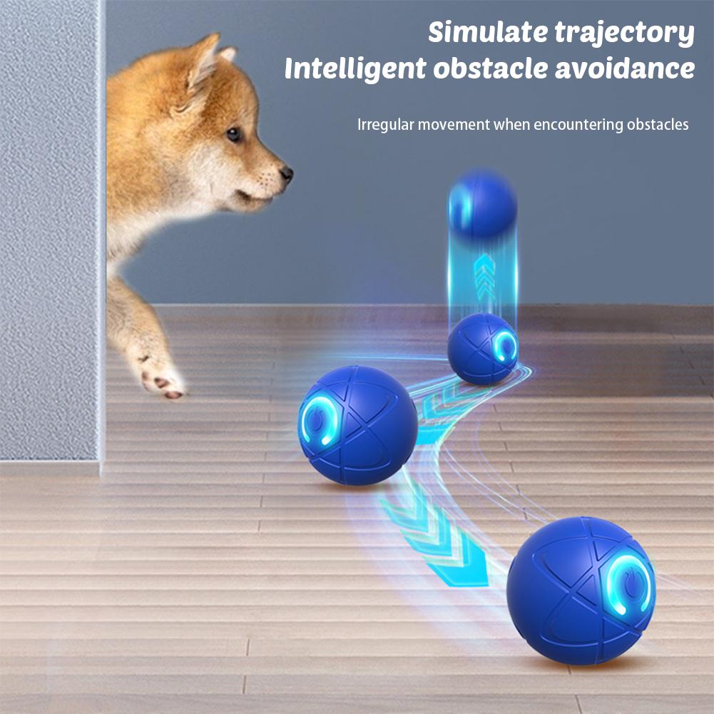 Smart Electric Cat Dog Ball Toys Interactive Shaking Moving Dog Ball For Indoor Cat