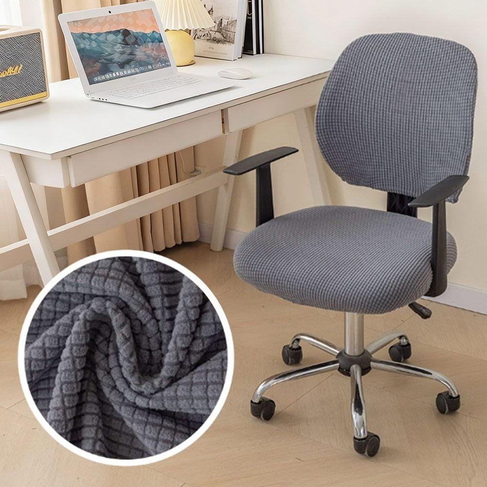 Elastic Split Office Chair Cover Anti-dirty Lift Rotating Chair Cover  for Home&Office