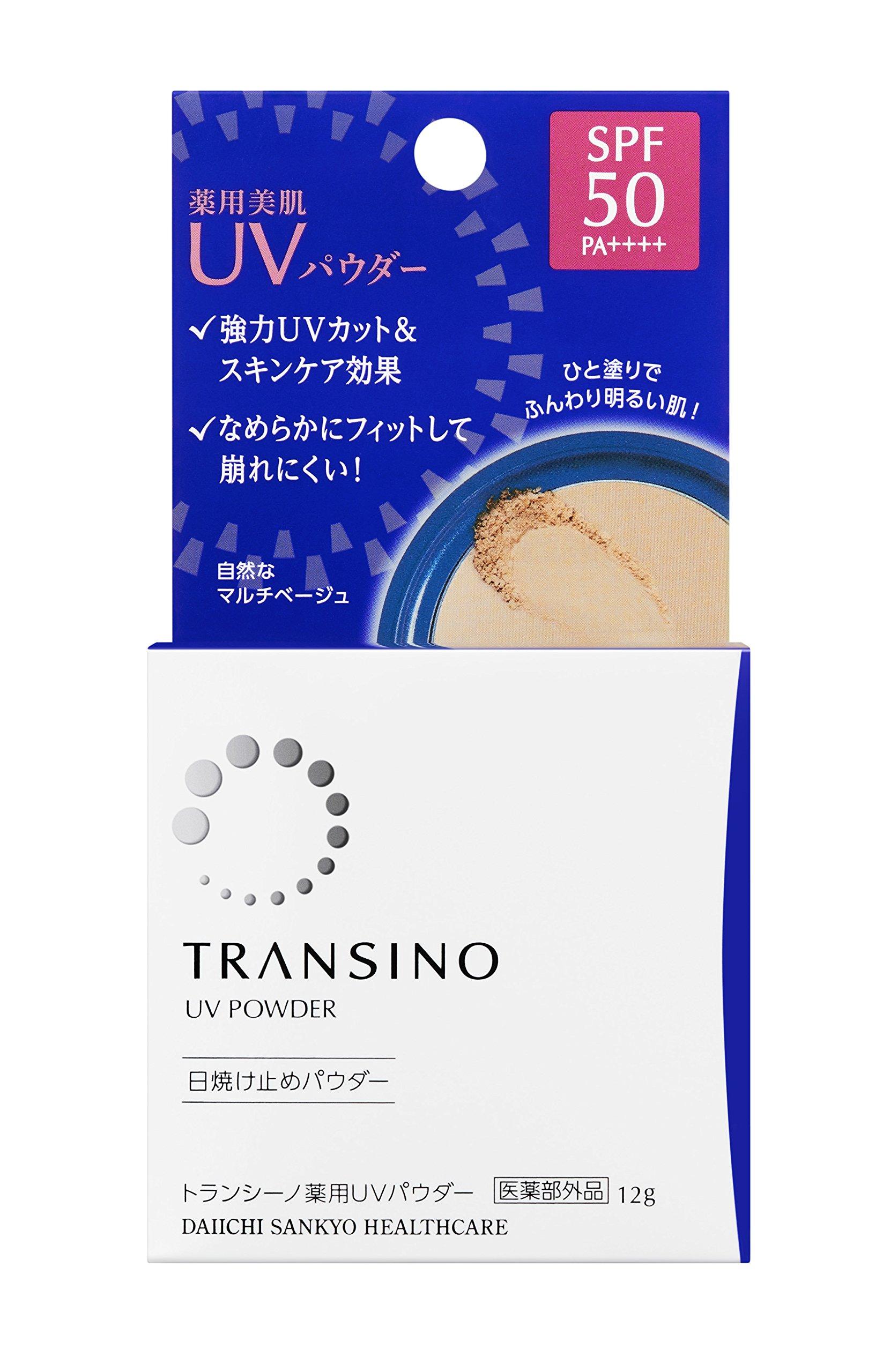 

Transino Medicinal UV Powder 12g SPF50 PA++++
