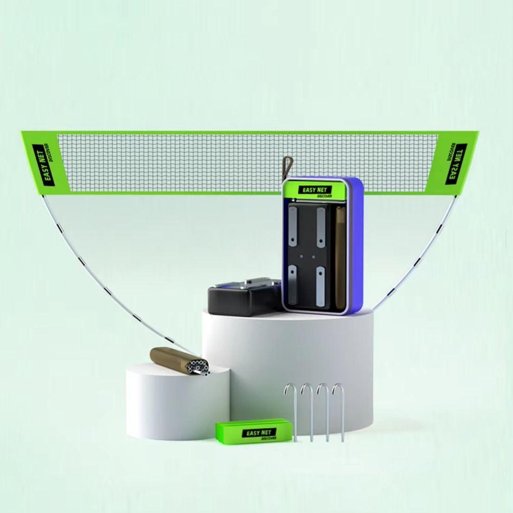 Easy Setup Volleyball Tennis Training Net Badminton Mobile Grid Structure  Volleyball