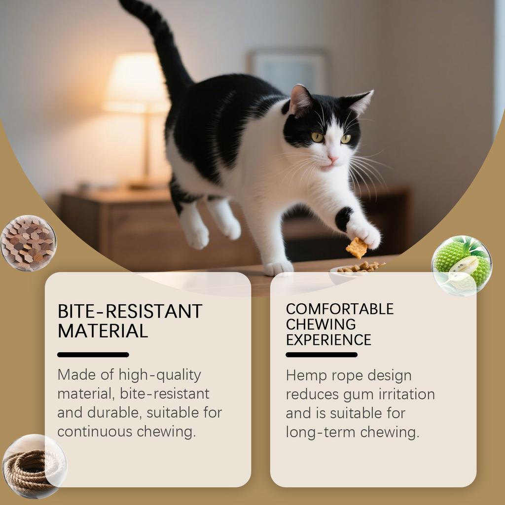 Cute Teething Sticks For Healthy Teeth Grinding, Protecting Your Pet's Teeth And Attracting Their Attention.