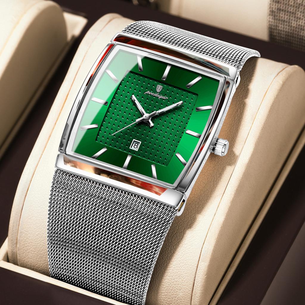 Simplicity Quartz Watch For Men With Luminous Dial And Calendar Function