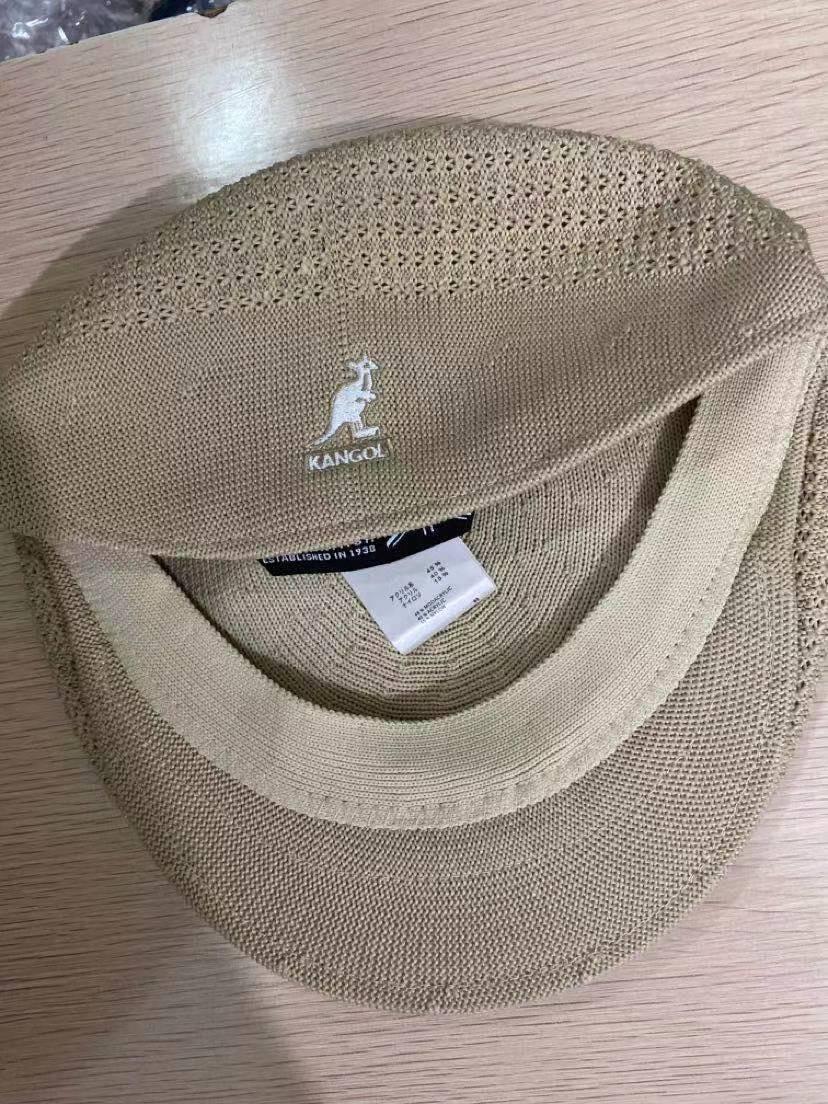 

KANGOL Унісекс Літній Сітчастий Берет - Вітрозахисна Пласка Кепка в Стилі Хюни M (56-58cm)
