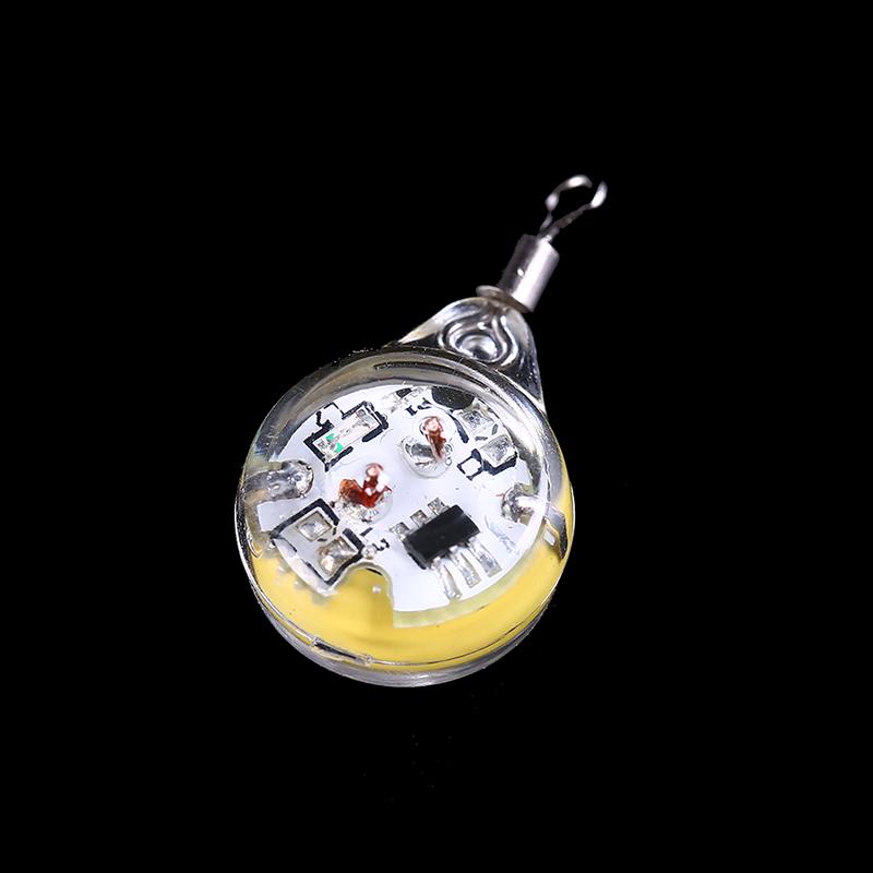 Underwater Fish Attraction Lamp Lure Green Led Flashing Fishing Light Squid Bait