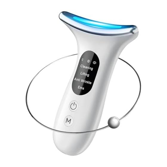 Facial Beauty Device, 4 Modes, 1 Dual Use, Facial Beauty Device, Lift Up, Face Care, Body Care, Facial Roller, EMS Multifunctional Facial Beauty