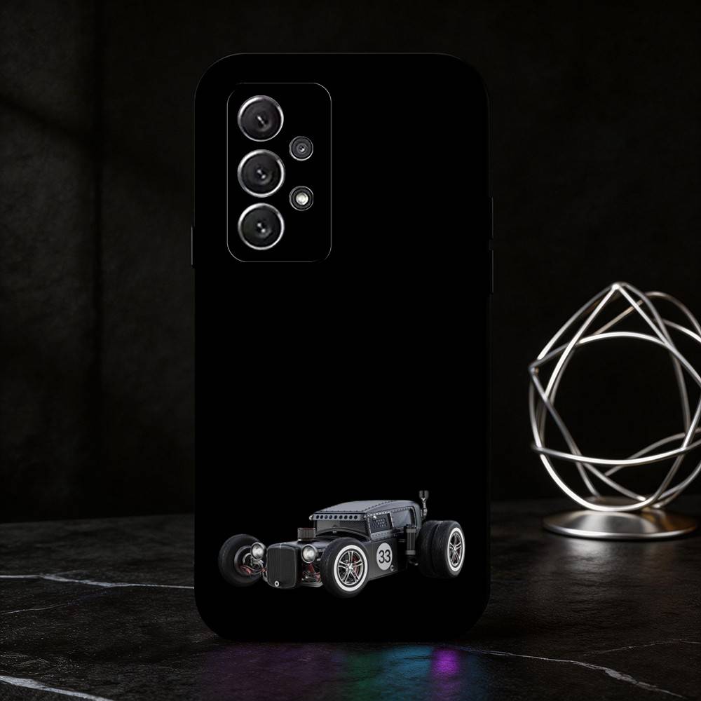 R-Retro-futurism phone Case For Samsung S25,24,21,22,23,30,Ultra,20,Plus,Fe,Lite,Note Soft Black Cover