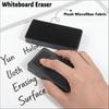 Whiteboard-Radierer Magnetischer Tafelreiniger Mikrofaserstoff 2 Stück 10,3 cm x 5,1 cm v