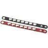 Gothic Punk Heart Stud PU Leather Bracelet, Adjustable Stainless Steel Snap Wrist Cuff Unisex Couple Wristband