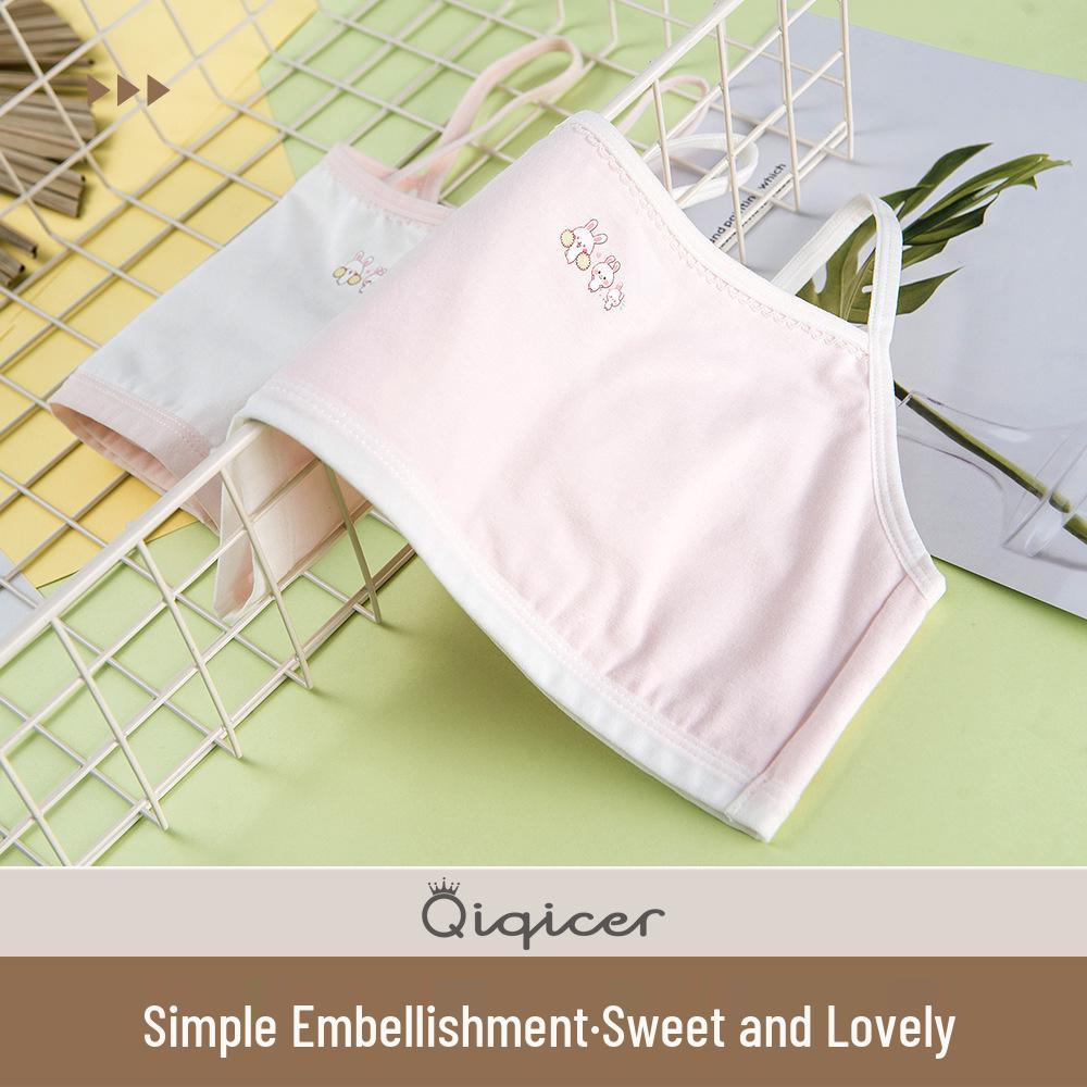 Stage One Pure Cotton Class A Bra Development Girl's Vest for Puberty