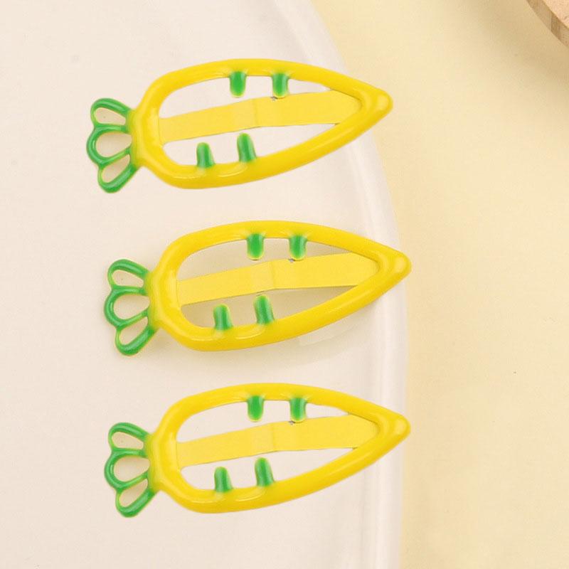 

3 шт./компл. для девочек, заколка-морковка, головной убор в виде конфеты, однотонные заколки-морковки, аксессуары для волос, милые заколки для волос, усовершенствованный головной убор принцессы, заколка для волос жёлтый