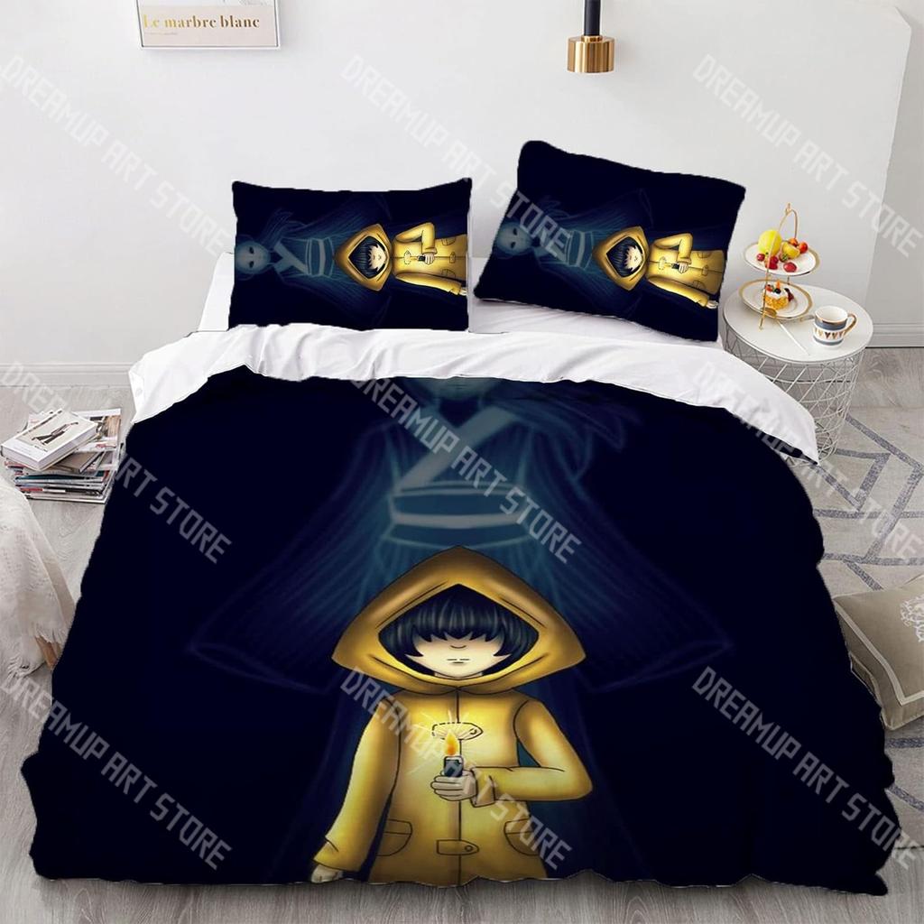 Fashion Game Little Nightmares Bedding Set Single Twin Full Queen King Size Bed Set Kids Bedroom Duvetcover Sets Bed Sheet Set