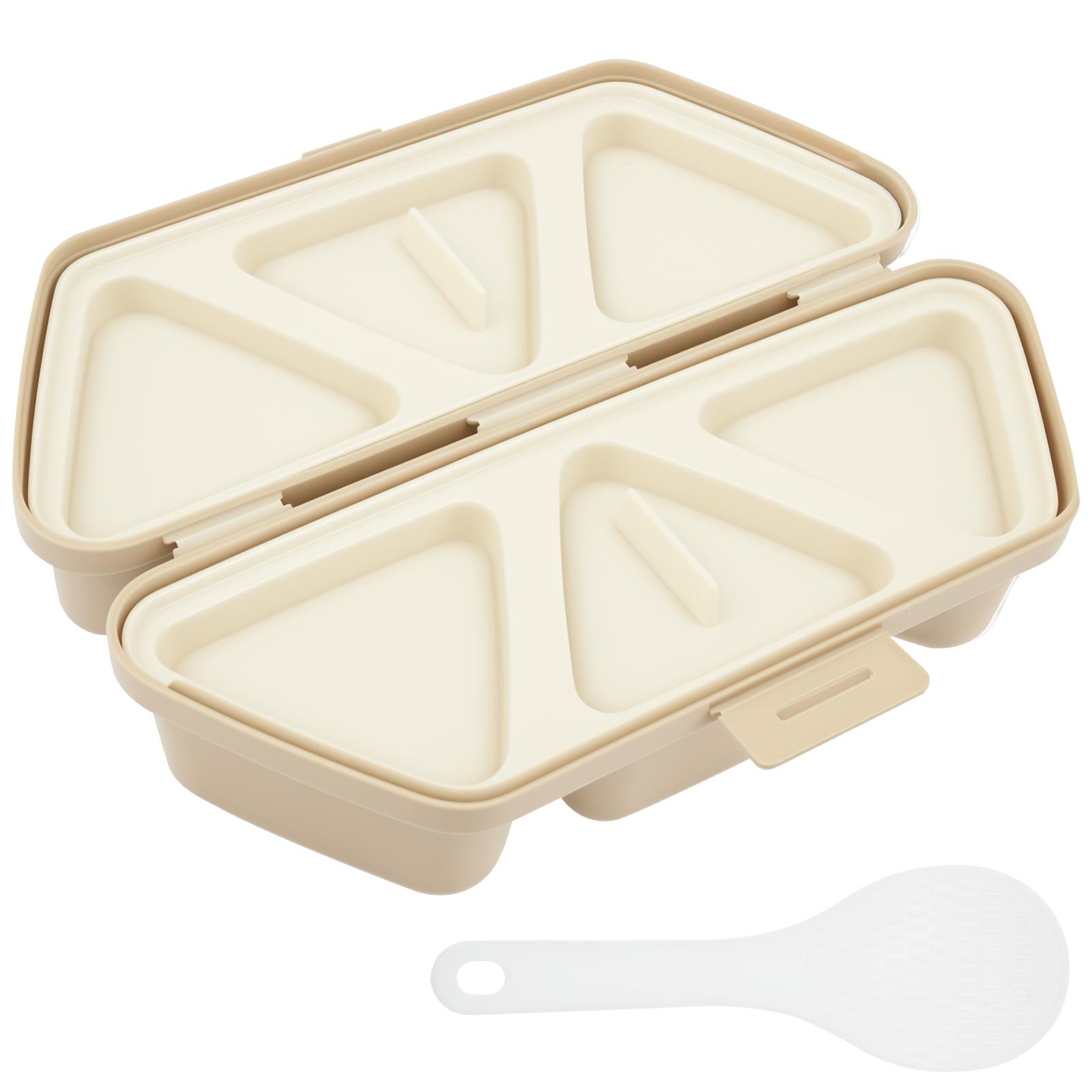 

6 In 1 Onigiri Mold Triangle Onigiri Mold Once Quickly Make 6 Sushi Non-stick Rice Ball Maker Kitchen Gadget for Storing Sushi