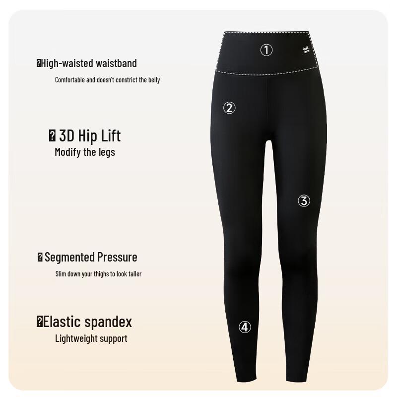 Mao Ren Girls' Winter Fleece-Lined Shark Leggings