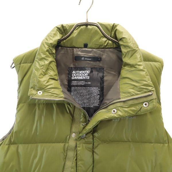 Nepoužitá Johnbull Denier Nylon Loom péřová vesta M Mechově zelená PERMAWARM Pánská Použitá