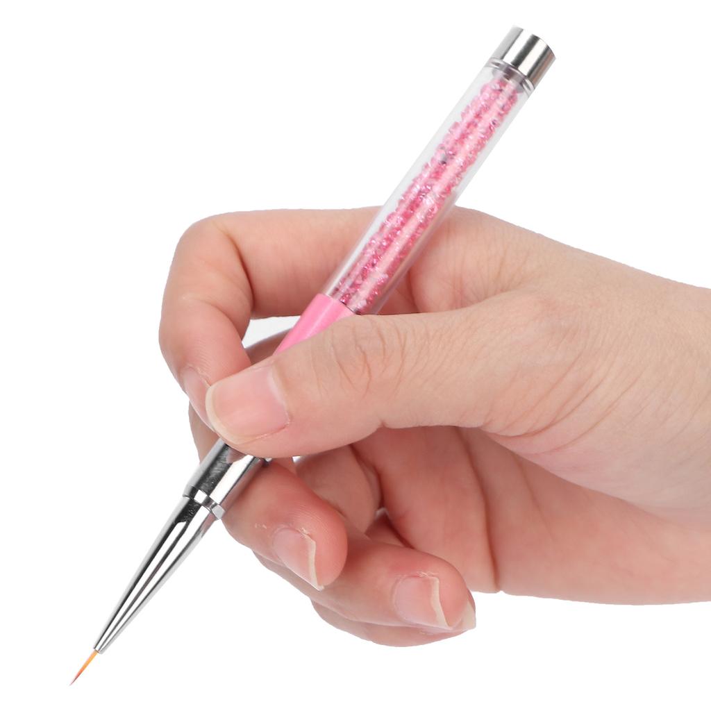 5pcs Nail Art Liner Brushes Manicure Art Point Drill Drawing Painting Brushes Pen