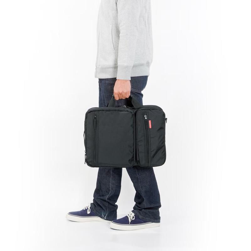 Sanwa Supply BAG-3WAYC1BK 3-Way Multi-Function Laptop Bag