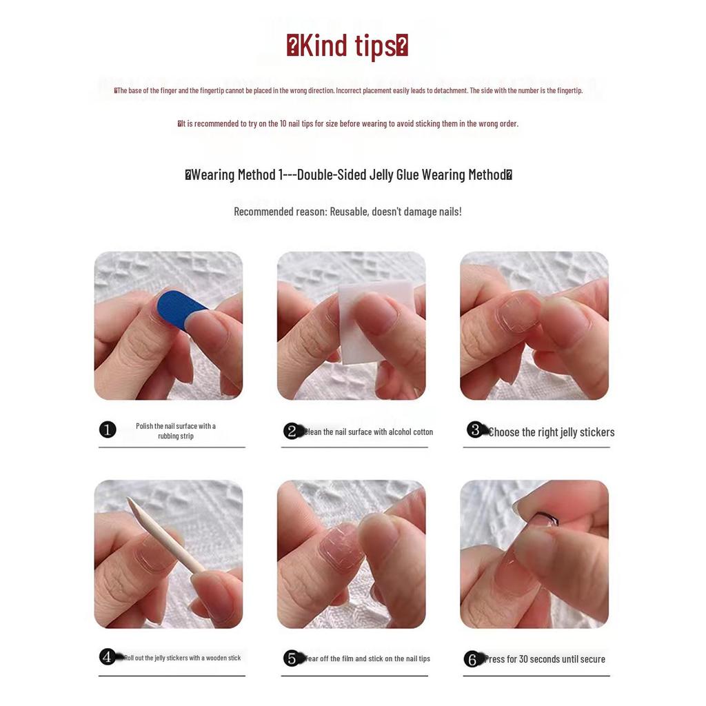 Red Plaid Sparkly Cat Eye Handmade Wearable Nails for New Year's