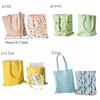 Lightweight Double-sided Bags Exquisite Cotton Linen Totes Portable Canvas Cloth Bags  Shopping
