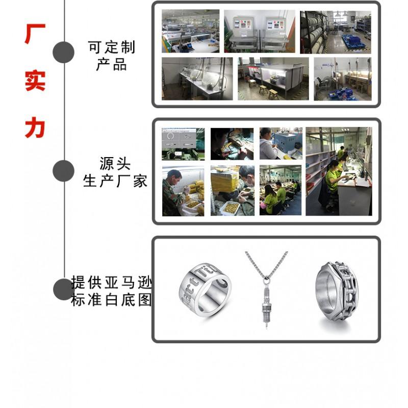 Mens Punk Hip Hop Necklace With Bird Head Cross Pendant Stainless Steel Box Chain Tone