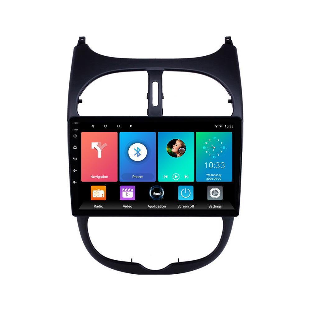 Peugeot 206 (01-08) Nawigacja GPS Android z Bluetooth i Kamerą Cofania