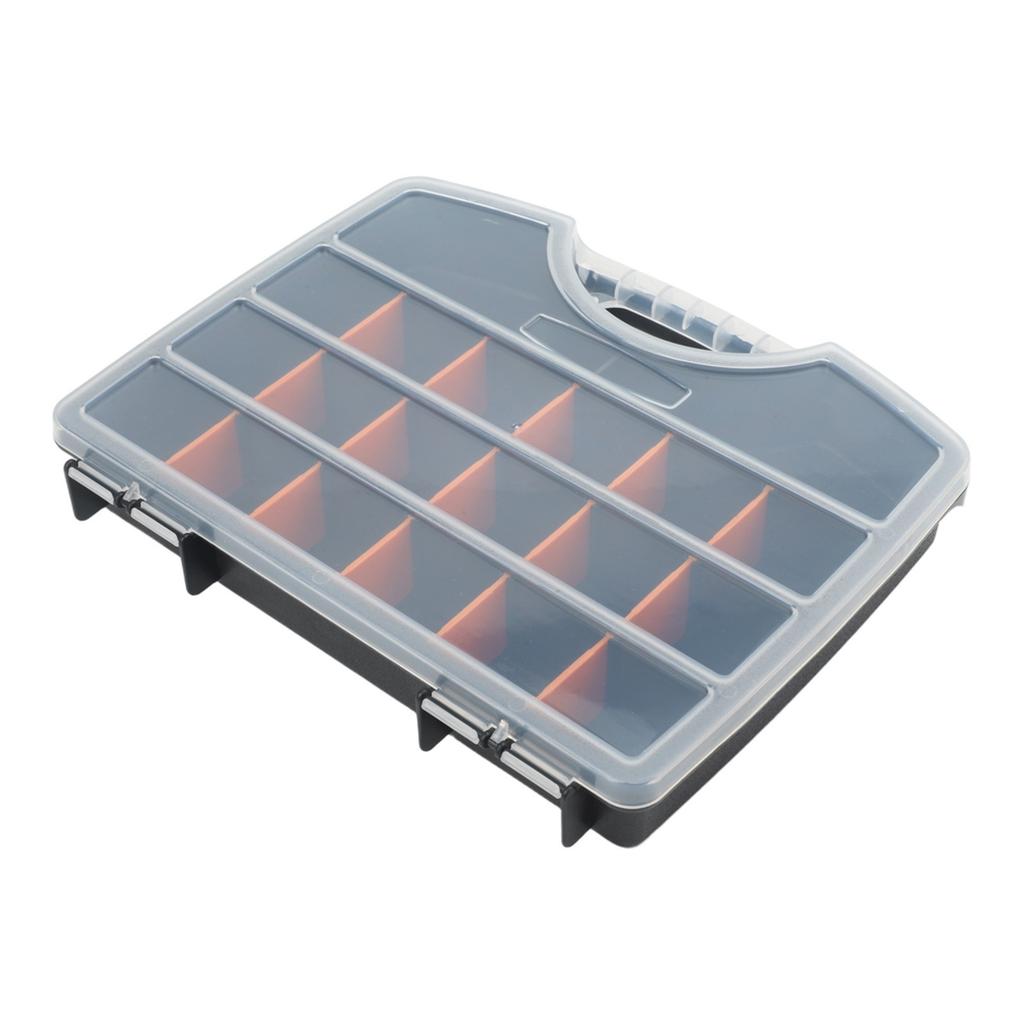 Hardware Parts Storage Box Removable Dividers Tool Organizer