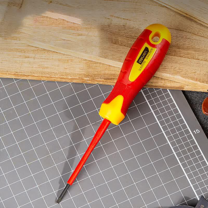 Deli Insulated Slotted Screwdriver