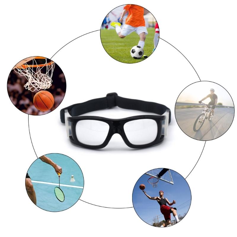 Adjustable Basketball Football Protective Glasses Sport Goggles Women Men Anti-Collision Glasses Bike Cycling Glasses