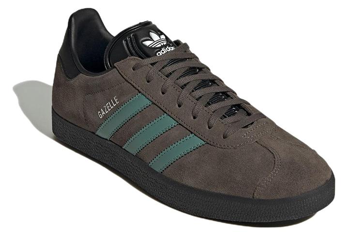 Gazelle Adidas Originals 'Olive Green Black' GX2209