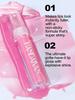 Hydrating Matte Glitter Liquid Lip Gloss , Moisturizing Transparent Plumping Lip Gloss, Tinted for Lip Care and Dry Lip,Glow Oil