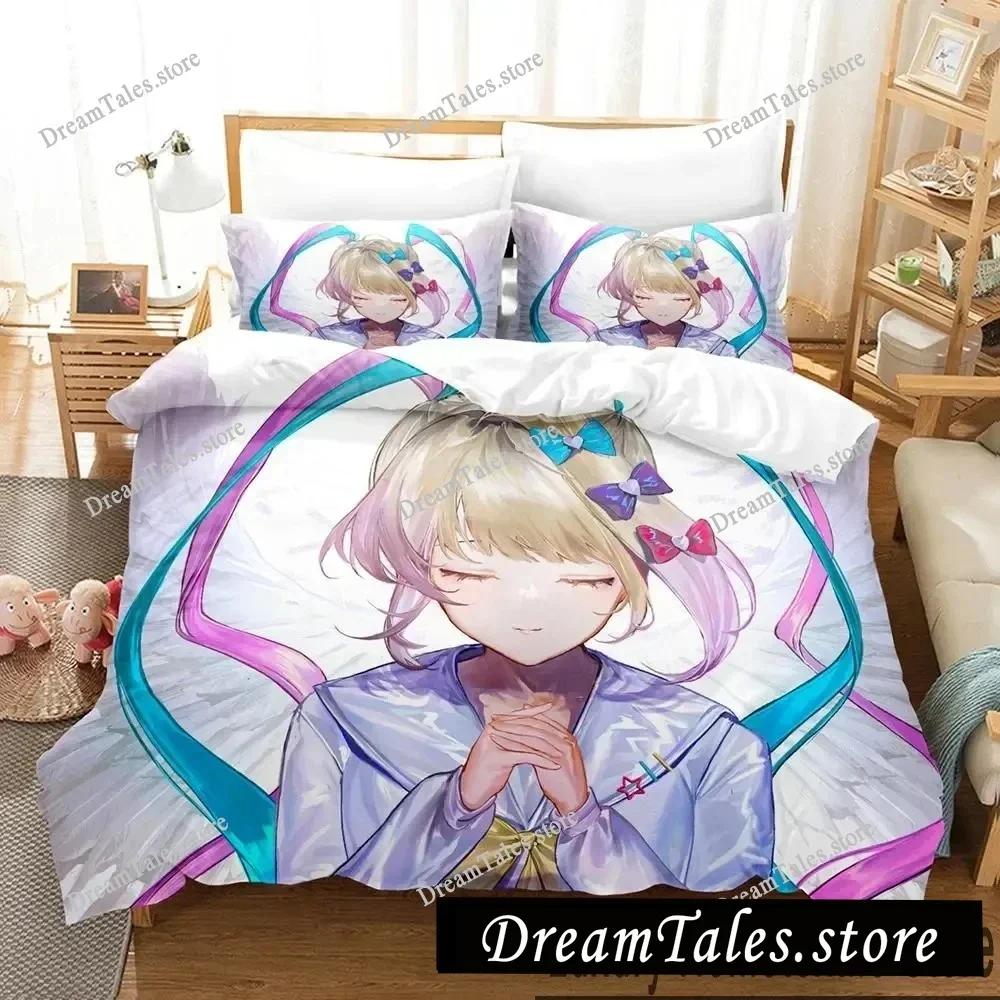 3D Print Needy Streamer Overload Anime Bedding Set Boys Girls Twin Queen King Size Duvet Cover Pillowcase Bed Boys Adult741