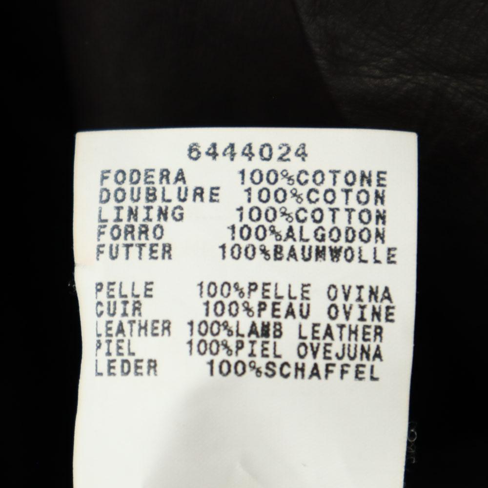 MAX&CO leather jacket 42 Dark brown Women Used