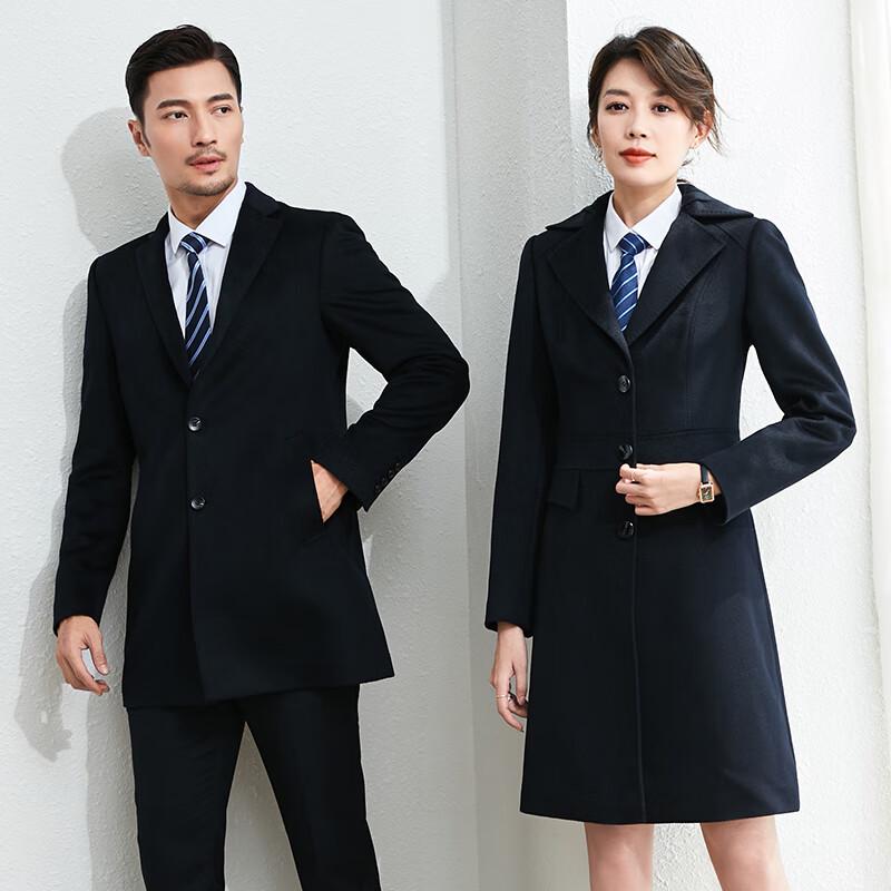 Carderton Unisex 100% Wool Professional Coat