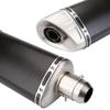 Motorcycle carbon fiber exhaust pipe tail connection integrated exhaust pipe FOR 51MM MT09 FZ09 MT07 GSX250 M11 muffler with db