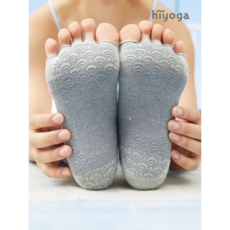 

Hiyoga Hi Yoga | Нескользящие носки для йоги с пальцами Профессиональные носки для пилатеса Осень и Зима Женские Профессиональные Носки с пальцами с открытыми пальцами Collection plus purchase priority delivery