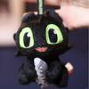 Real Universal Studios Dragon Taming Toothless Doll Plush Holding Fish Doll School Bag Doll Cute Gift
