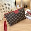 Retro printed shoulder messenger women's bag, a new fashion trend zipper small square bag