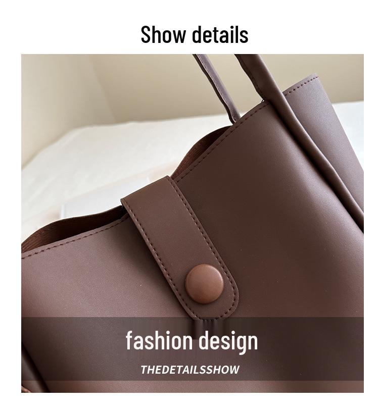 2025 Mode Retro Umhängetasche: Elegante Mutter-Tochter Handtasche mit großer Kapazität