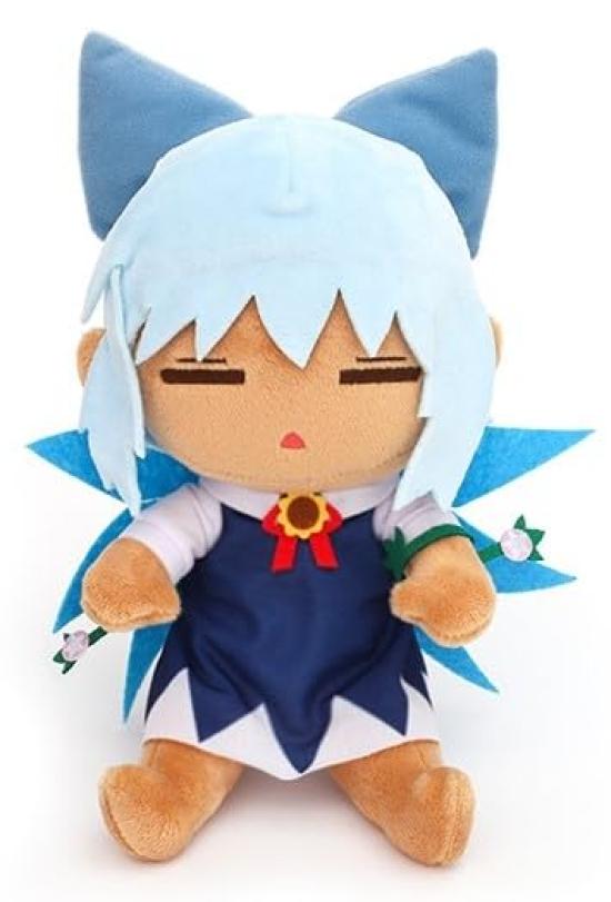 Cirno Suntanned Cirno Plush Daruma Doll Touhou Official Merchandise (Includes Sunglasses)
