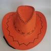 Western cowboy hat men's outdoor cover hat Mongolian grassland knight hat travel hat stage performance prop hat